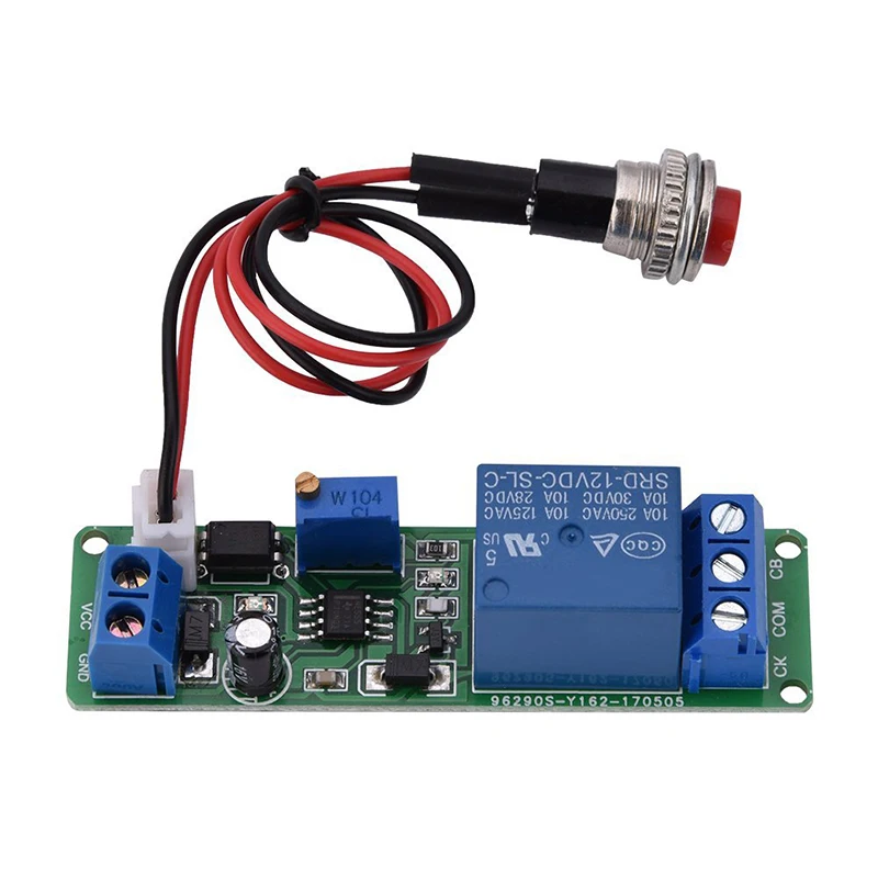 Adjustable 1~10 sec Delay Turn OFF Module, DC 12V Timer Relay