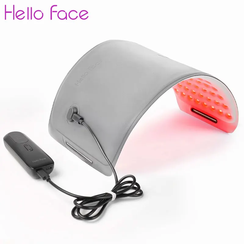 Hello Face LED Red light therapy Pad L120 630nm 850nm Near Infrared Therapy Pad Facial Phototherapy Pain Relief Heating Panel