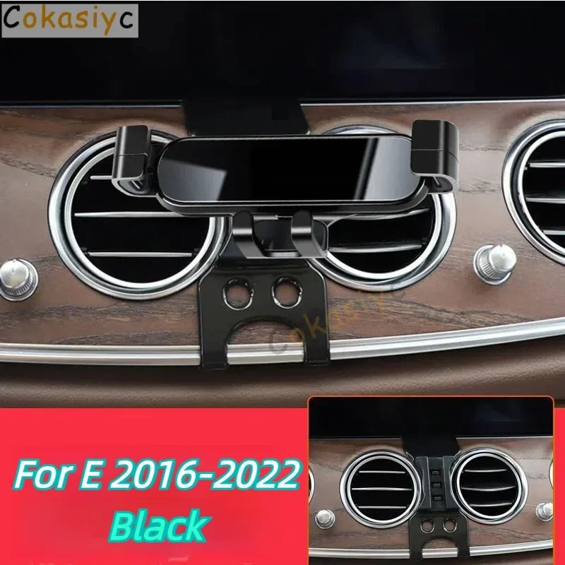 

Автомобильный держатель мобильного телефона для Mercedes Benz E W213 W212 C238 A238, кронштейн для крепления, GPS-подставка, вращающаяся поддержка, аксессуары, 3 цвета