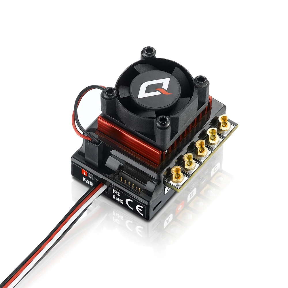 Hobbywing-Motor sin escobillas para coche teledirigido, 10BL120, 120A, G2, ESC, Rocket 540, V5R, 1/10