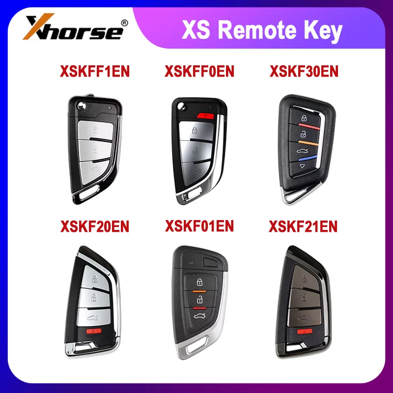 

1PCS XHORSE VVDI Universal Smart Key Proximity Remote XSKF01EN/XSKFF0EN/XSKFF1EN/XSKF20EN/XSKF21EN/XSKF30EN for MINI Key Tool