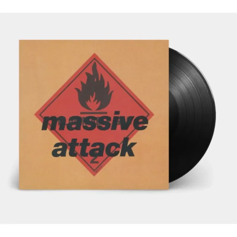 Vinyle LP authentique Massive Attack Blue Lines pour les passionnés de musique