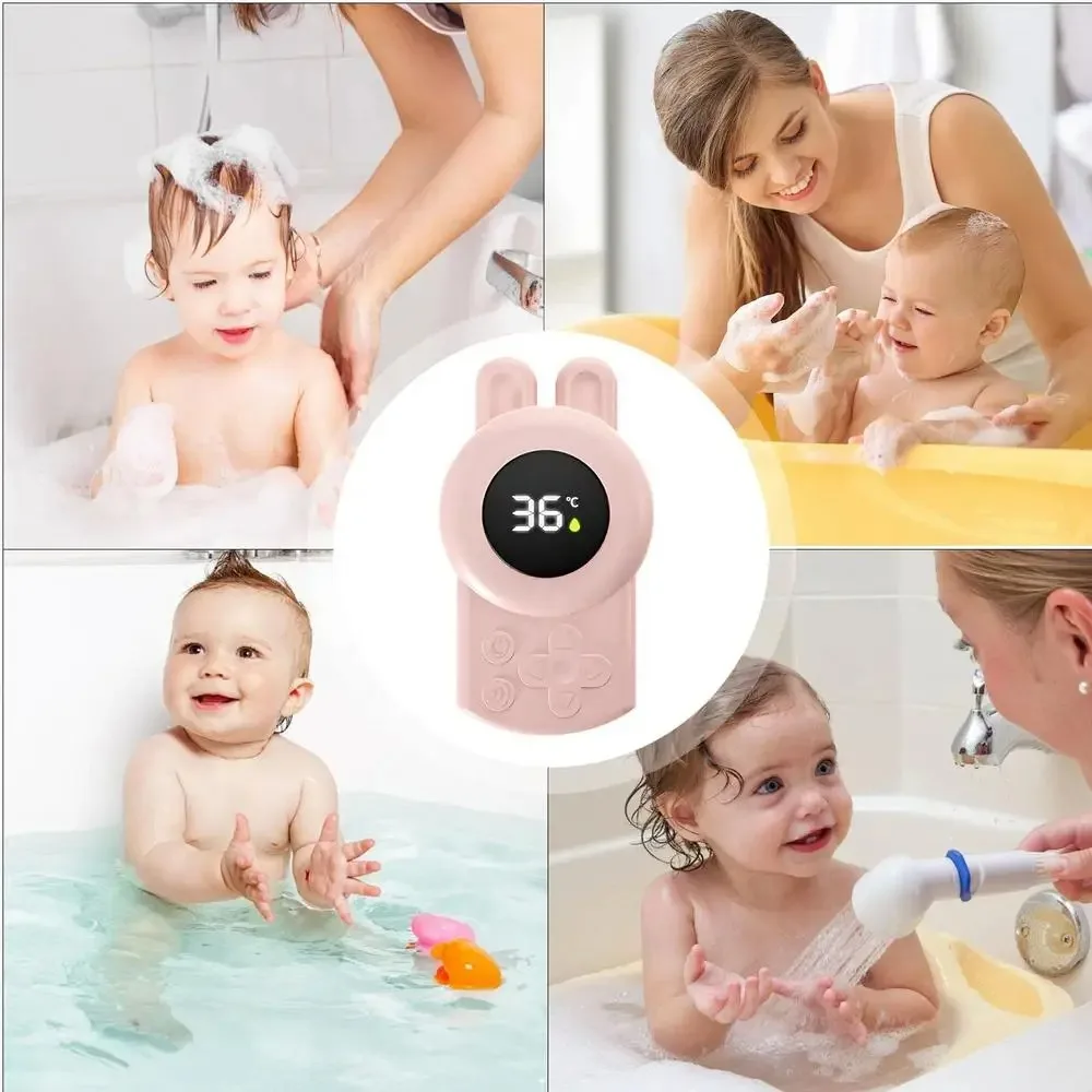 New Waterproof Bath Thermometer Precise Measurement Cartoon Water Temperature Meter Safety Household Water Thermometer Bath