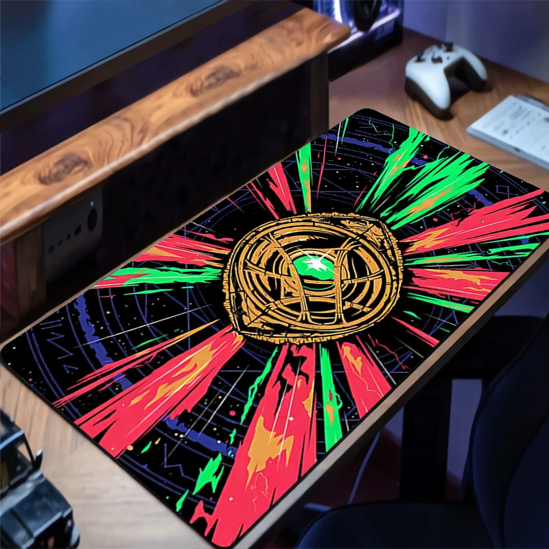 

Cartoon Mouse Pad M-marvel D-doctor S-strange Game Accessories Desk Mat Gamer Keyboard Pad Mousepad Durable Anime Mausepad