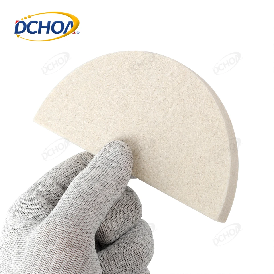

DCHOA 2pcs Wool Block Squeegee Vinyl Wrap Tools PPF Installation Tool Wool Block Vinyl Application Squeegee