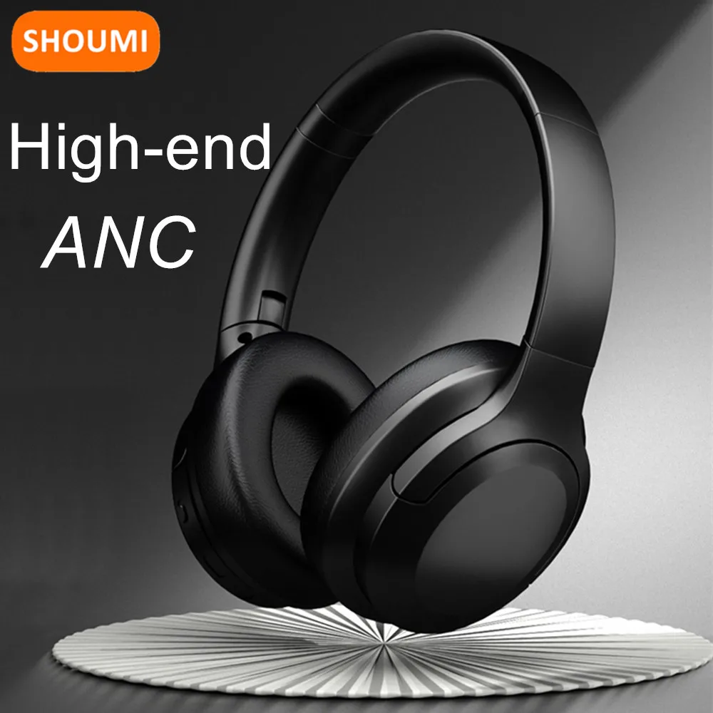 

Shoumi ANC Bluetooth Headphones Hybrid Active Noise Cancelling Headset Wireless Earphones with Mic Multiple Modes, Hi-Res Sound