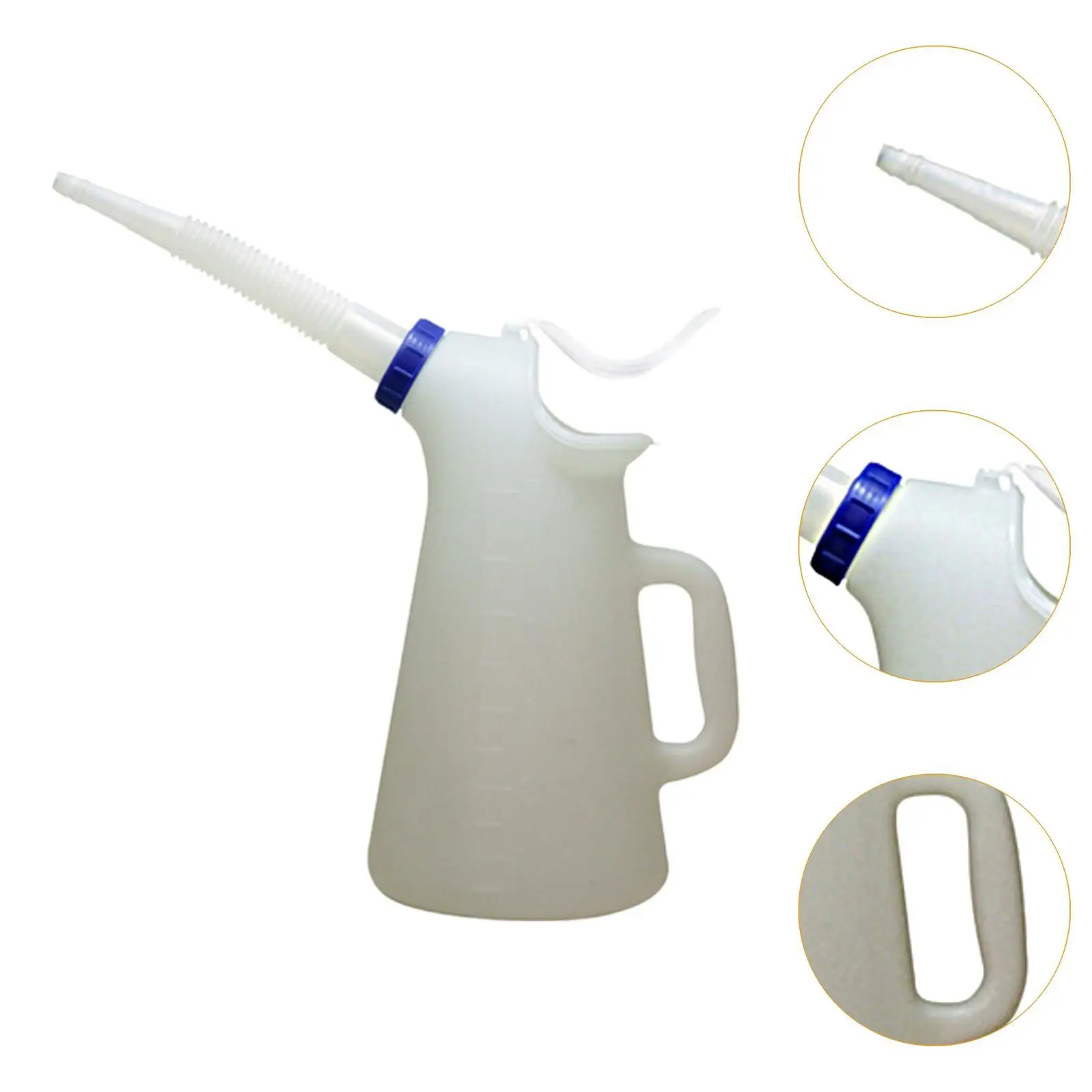 Botol Minyak dengan Cerat Pengganti Oli Fleksibel untuk Kendaraan Otomotif Portabel Kokoh dengan