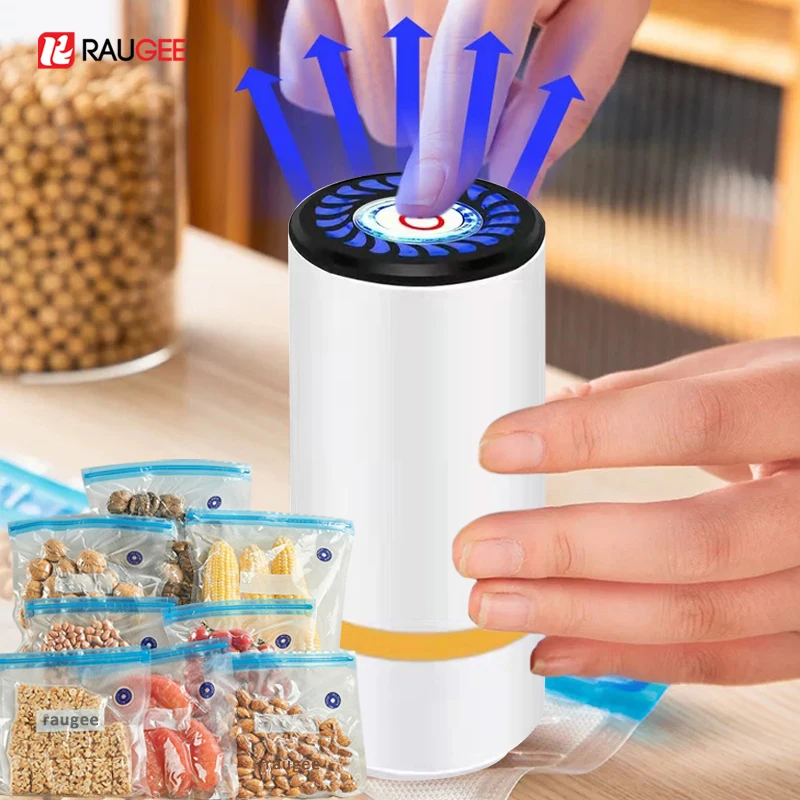 미니 진공 실러 펌프 지퍼 진공 가방에 대 한 무선 핸드 헬드 진공 실러 펌프 USB 충전식 캔 씰링 기계