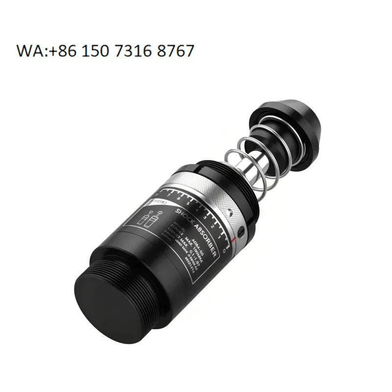 Heavy Duty Hydraulic Oil Spring Buffer, UNC American Thread, Heavy Industry Machinery Buffering Speed Limiting Damper