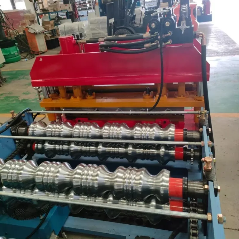 Customized Best Seller Step Tile Making Machine Step Tiles Roll Forming Machines