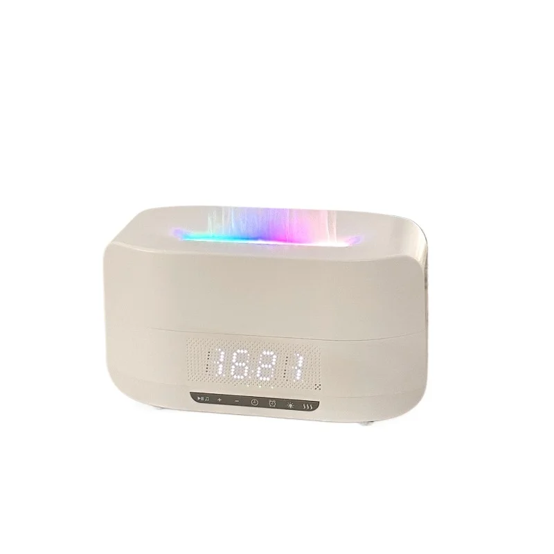 

Flame aromatherapy humidifier bluetooth speaker