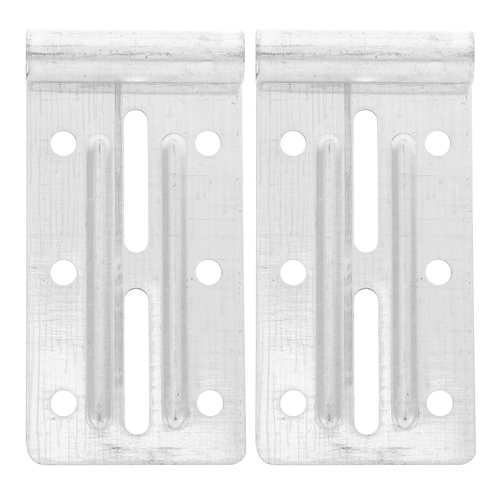 2Pcs Garage Door Heavy Duty Top Roller Bracket Replacement Parts Reliable Garage Door Bracing Support Fixture for Home Use