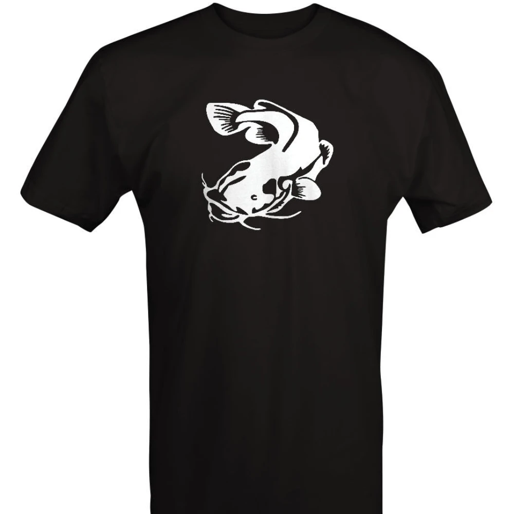 

Fishing Catfish Boating - T Shirt New 100% Cotton Short Sleeve O-Neck T-shirt Casual Mens Top