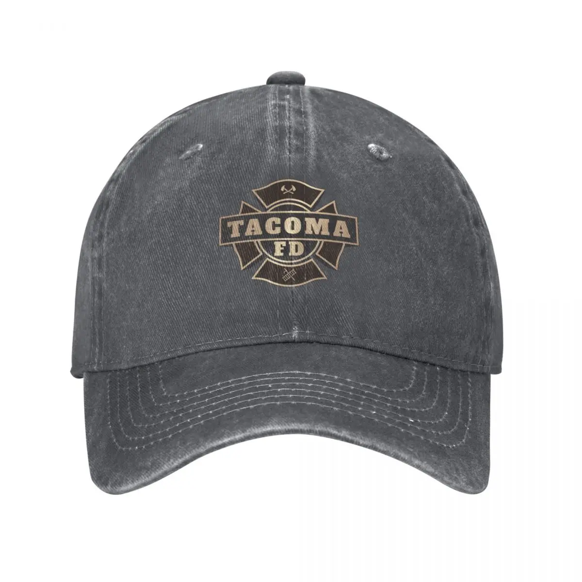 Tacoma FD Logo Baseball Cap Hood Thermal Visor |-F-| Women Men's