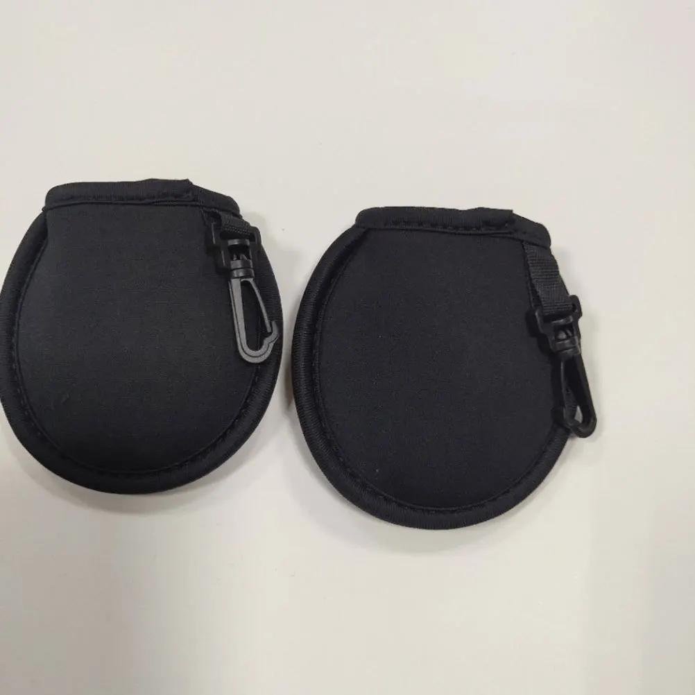 4Pcs Practical Golf Balls Cleaner Waterproof Neoprene Pouch Multi-Directional Storage for Easy Cleaning and Carrying