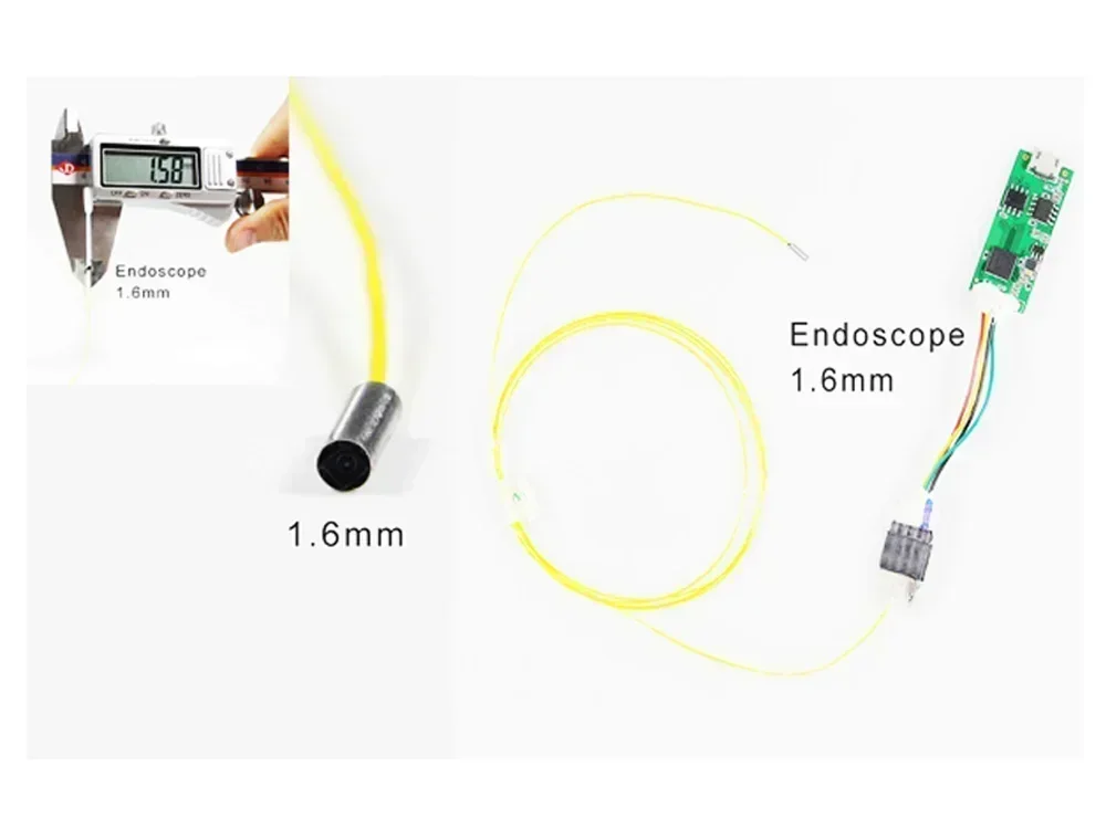 OEM 1.6 مللي متر 1.8 مللي متر 3 مللي متر Omnivision Ov6948 Ov6946 Cmos الاستشعار مايكرو الصناعية الطبية المنظار كاميرا وحدة صغيرة #3