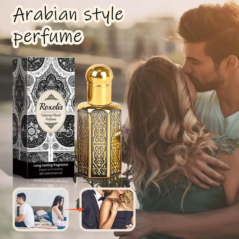 Original Arab Perfumes Men Perfume Women Long-Lasting Fragrance Arabian Elegant and Charming 12ml Mist Enhance Your Charisma