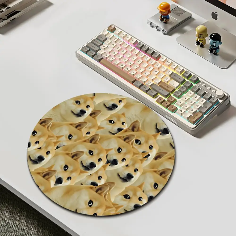 

HYBXAXC Vintage Dog Pattern Mouse pad, waterproof non-slip rubber desk mat for gaming office laptop keyboard