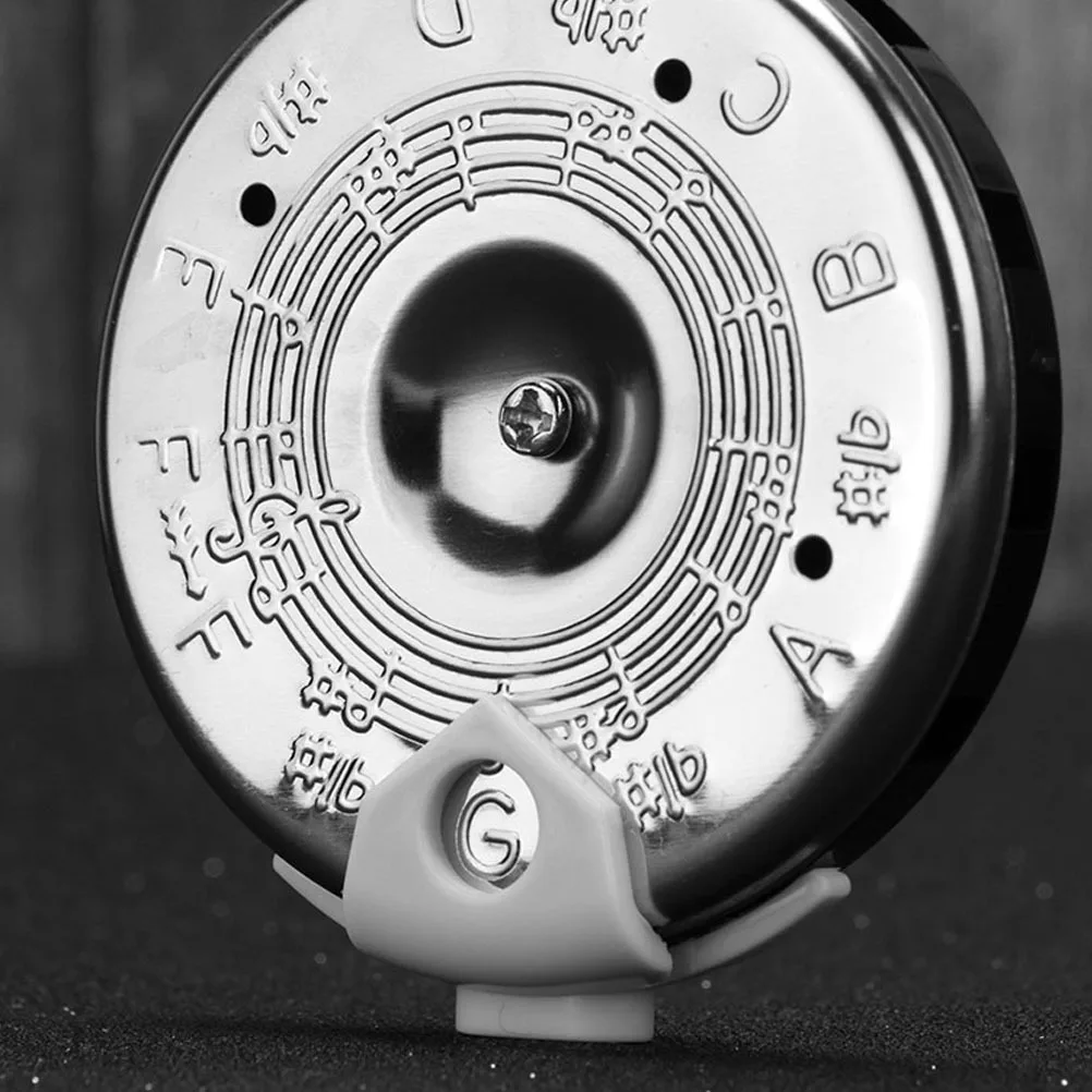 

2pcs 13 Hole Pitch Pipe Tuner Metal Plastic For Guitar Bass Violin Kids Music Training 13 Tone Tuner