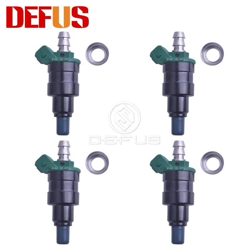 

DEFUS 4x Fuel Injector 0280150206 For VOLKSWAGEN VANAGON 83-91 2.1 1.9 Injection Values 0 280 150 206 025906031 Nozzle Bico New