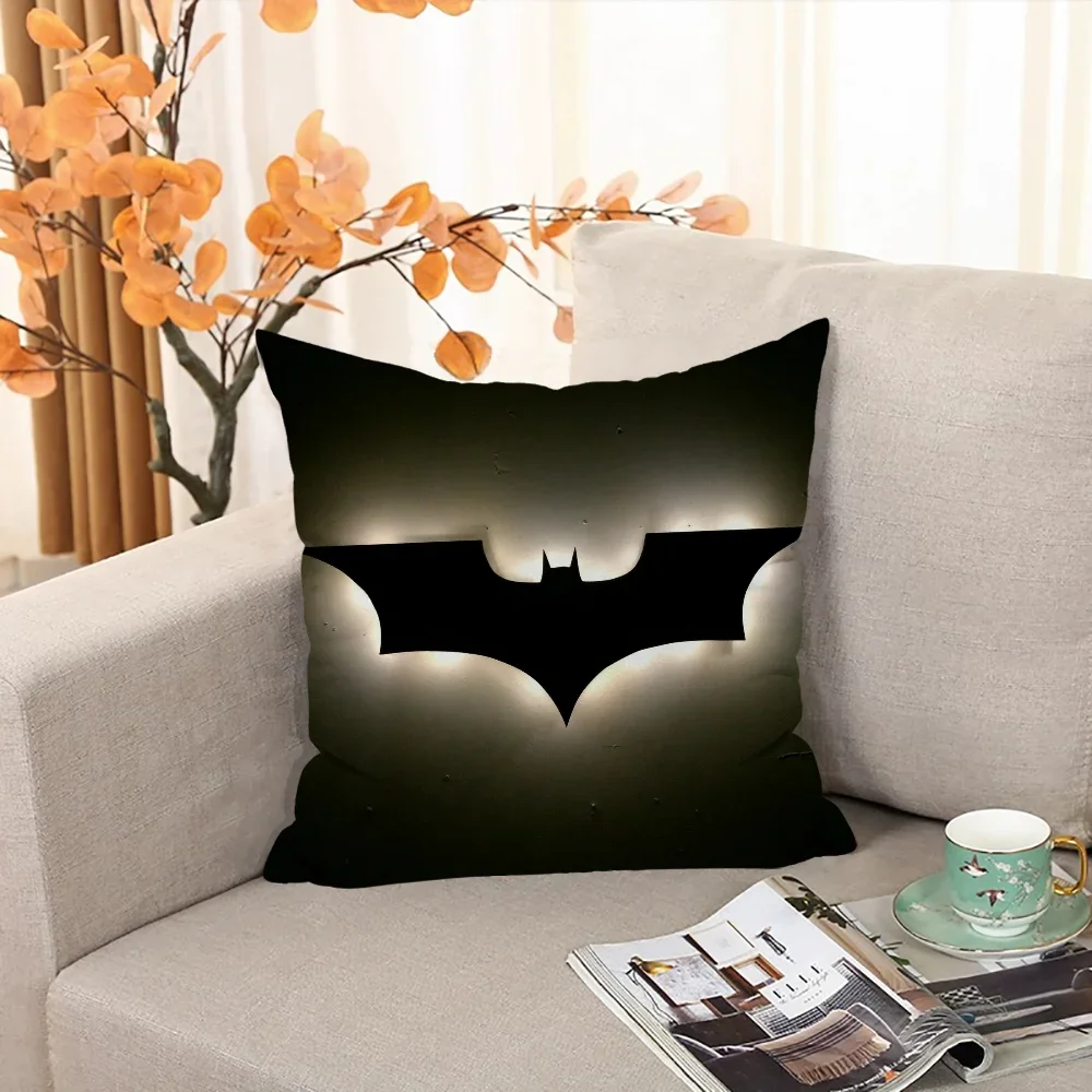

Decorative Pillows for Sofa Batman Cushion Cover 45 × 45 Stuffed Cushions Pillow Cases Elegant Room Covers Sleep Home Textile