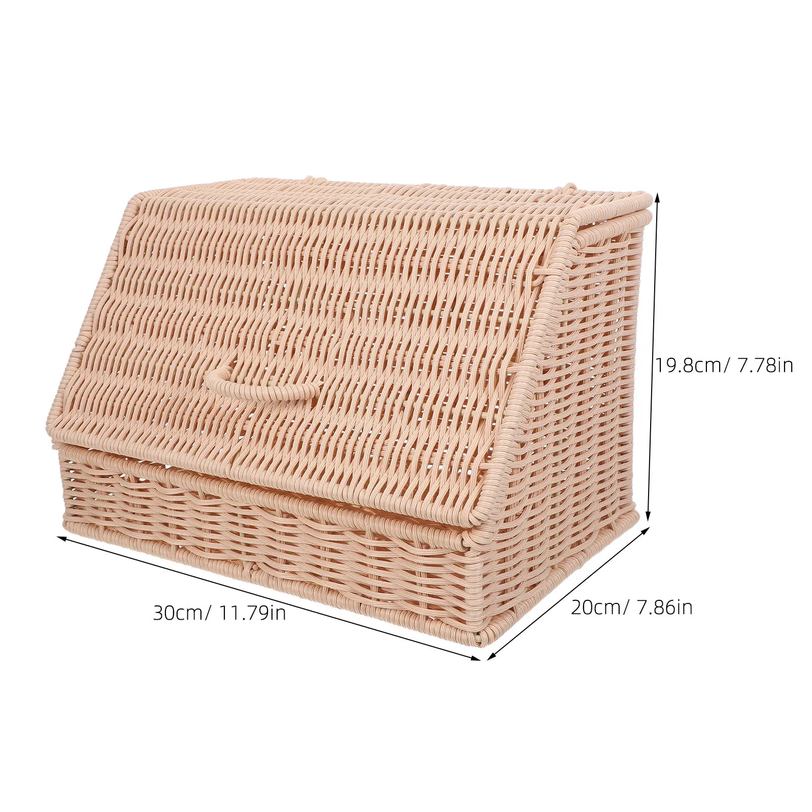 Cesto de Rattan Trançado à Mão - Food Snacks Basket avaliação e preço
