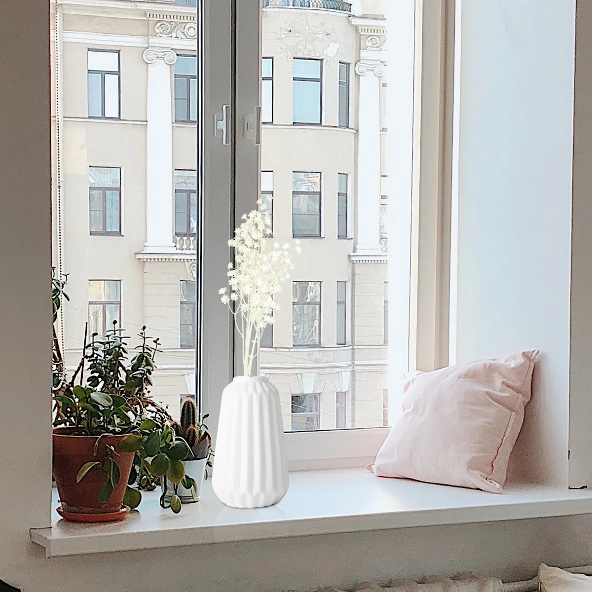 

2 Pcs Imitation Plants Faux Decoration Gypsophila Artificial Flowers Decorative Decorate Bride