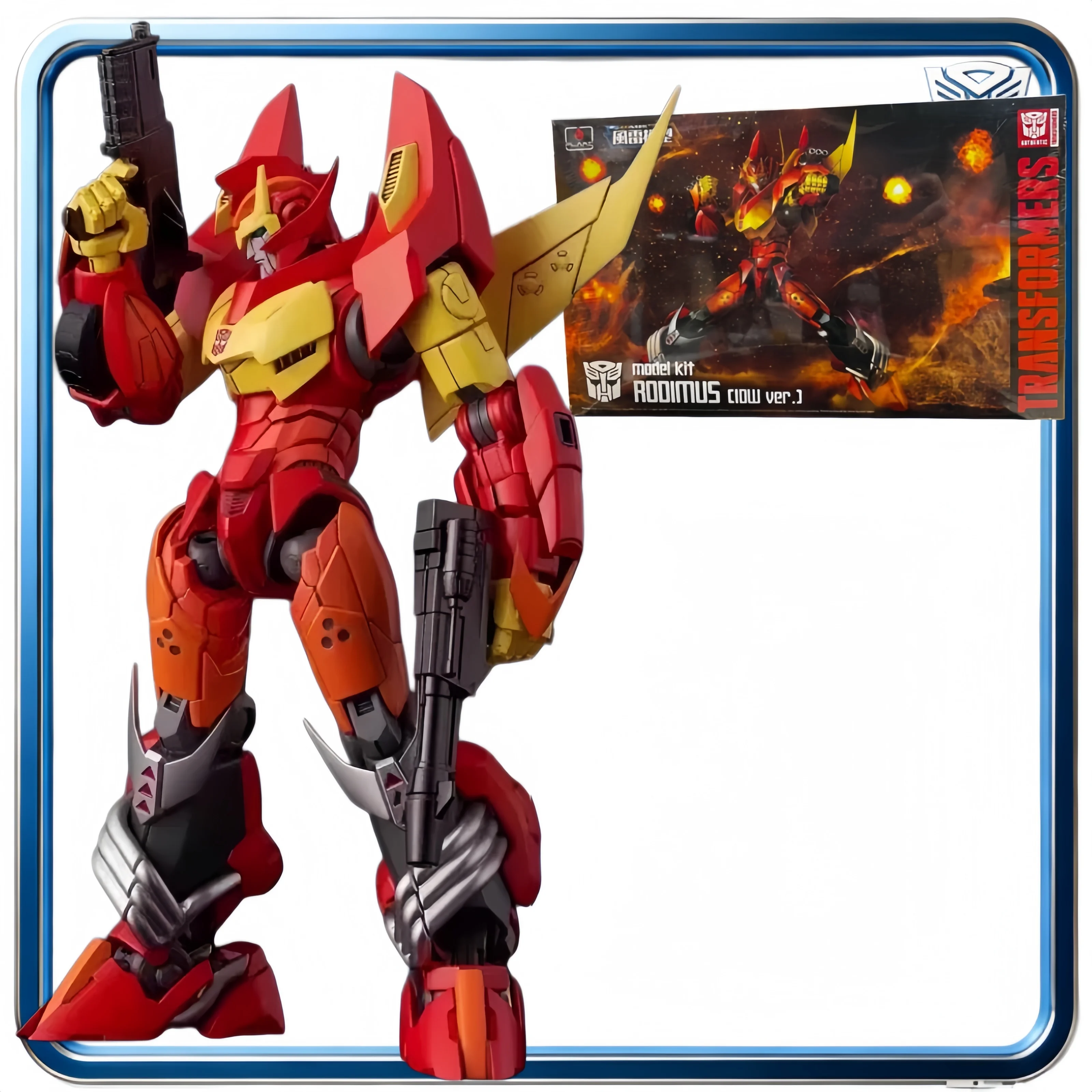 Model Kit Rodimus - 【متوفر في المخزون】لعبة روديموس الأصلية القابلة