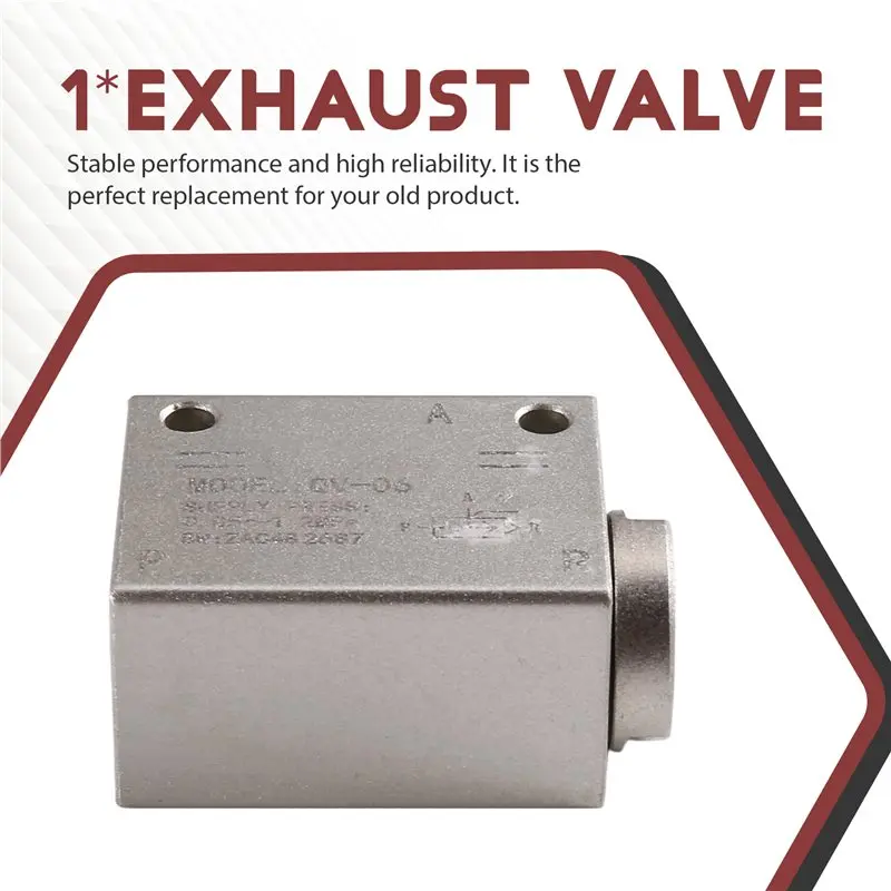 【THANKSGIVING DAY】High-Quality Replacement Pneumatic Parts QV-06 Quick Exhaust Valve Rapid Escape Valve