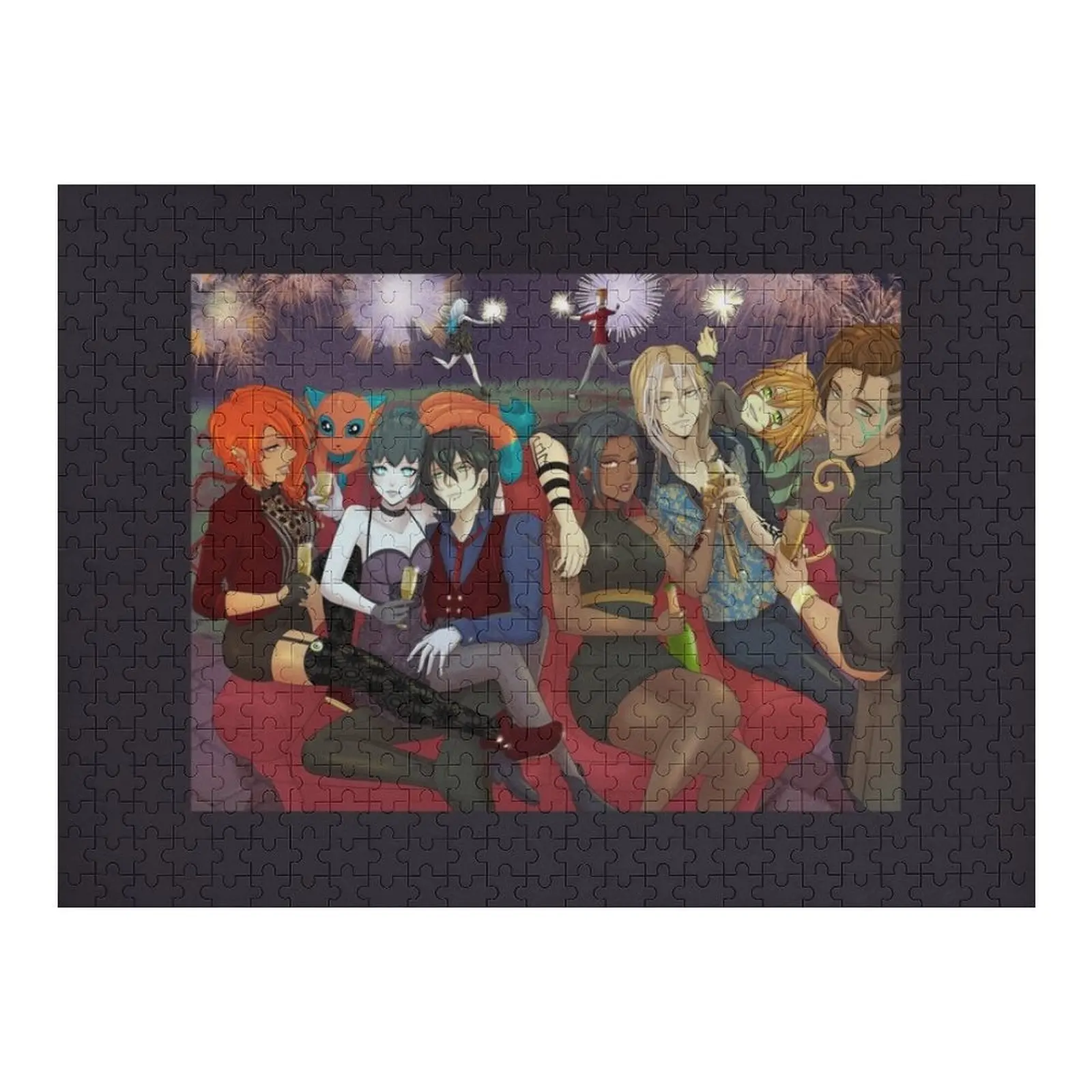 

Everwake New Year Jigsaw Puzzle Customizable Child Gift Personalized Baby Toy Custom Wood Wooden Adults Puzzle