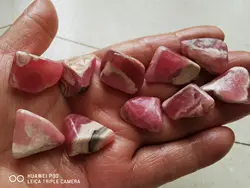10pcs Natural Rhodochrosite Tumbled Stone Healing Crystal Reiki 54.89g