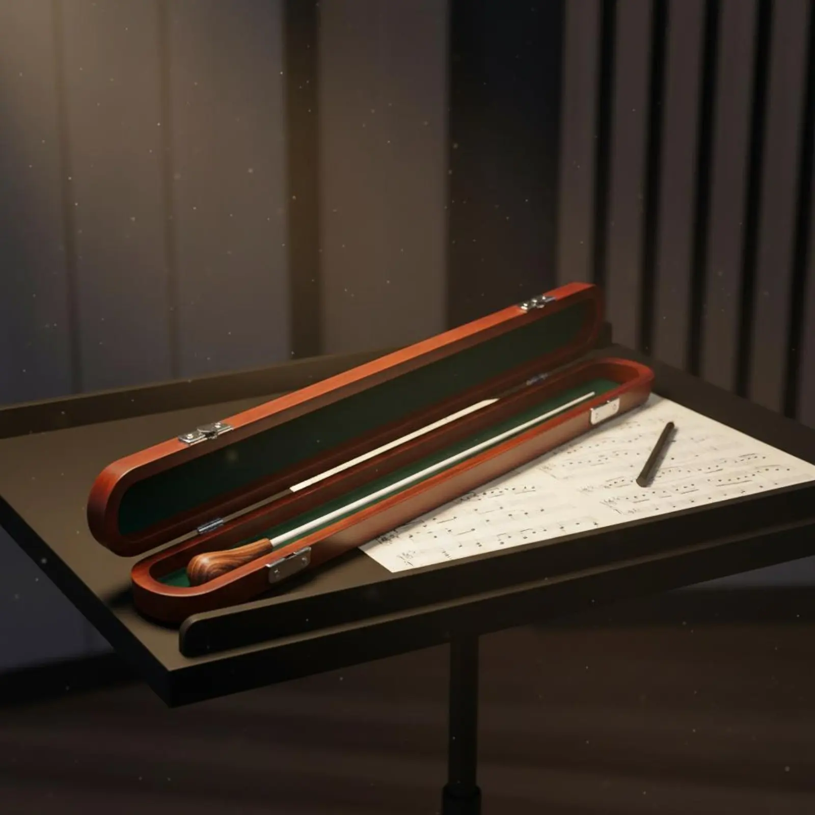 baguette-de-chef-d'orchestre-en-fibre-de-verre-robuste-avec-manche-en-bois-livree-en-boite-facile-a-tenir-idee-cadeau-pour-concert