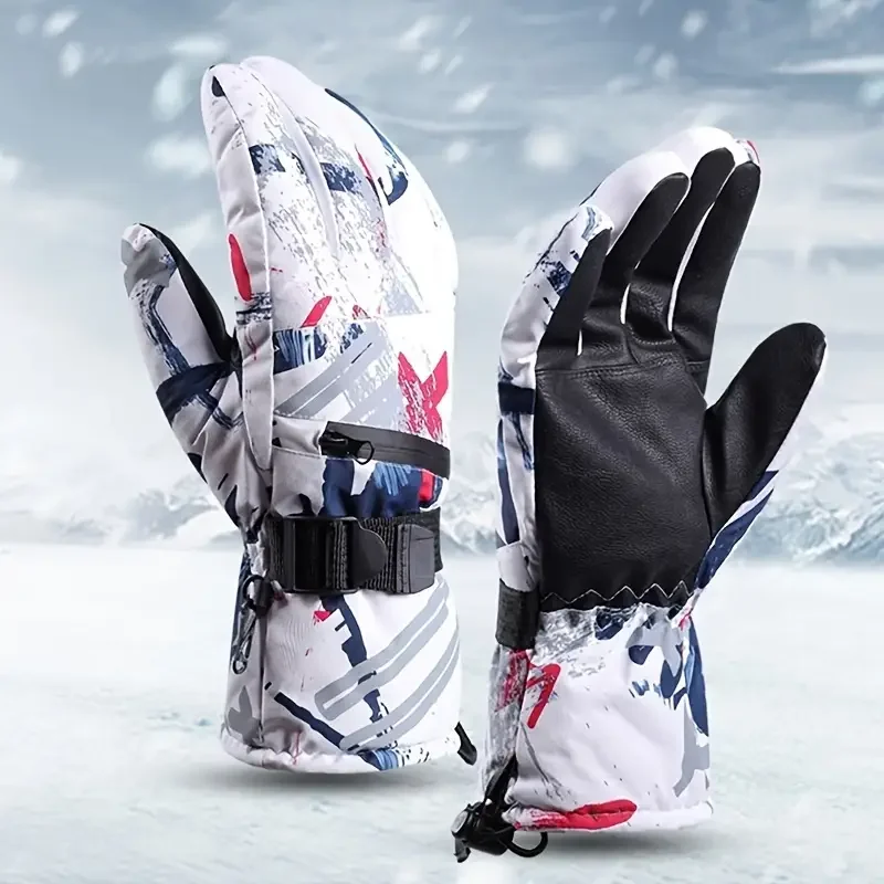 Ultralight Waterproof Ski Gloves For Men And Women, Winter Warm Gloves For Outdoor Activities