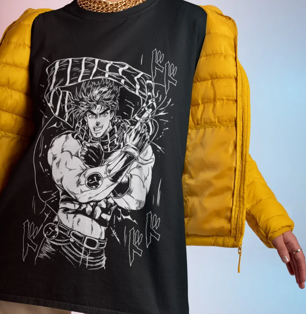 Jojo bizarre Abenteuer Shirt Jotaro Kujo T-Shirt Dio Giorno T-Shirt Anime T-Shirt