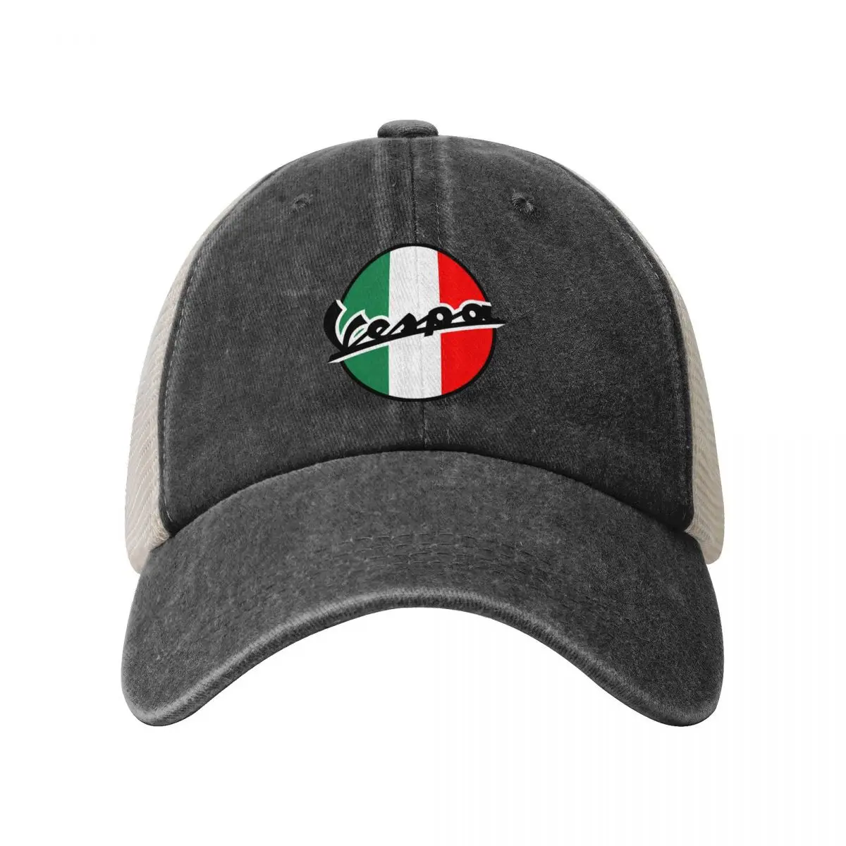 Italy Motorcycle Logo Casual Baseball Cap V-Vespas Hunting Camping Trucker Hat Spring Breathable UnisexPrint Baseball Caps