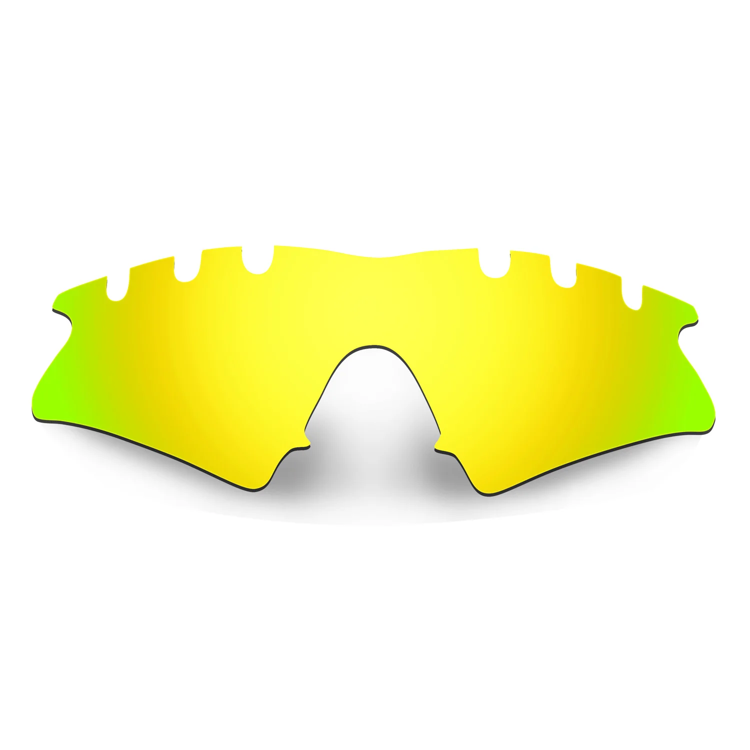 عدسات Hkuco البديلة للرجال لنظارات Oakley M ذات فتحات تهوية مستقطبة بالذهب عيار 24 قيراط #2