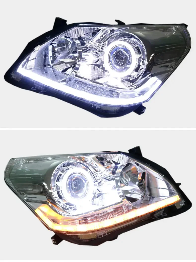 

car Styling Headlight assembly for Toyota verso 2011-15 DRL turn signal HID Xenon bi xenon lens автомобильные товары