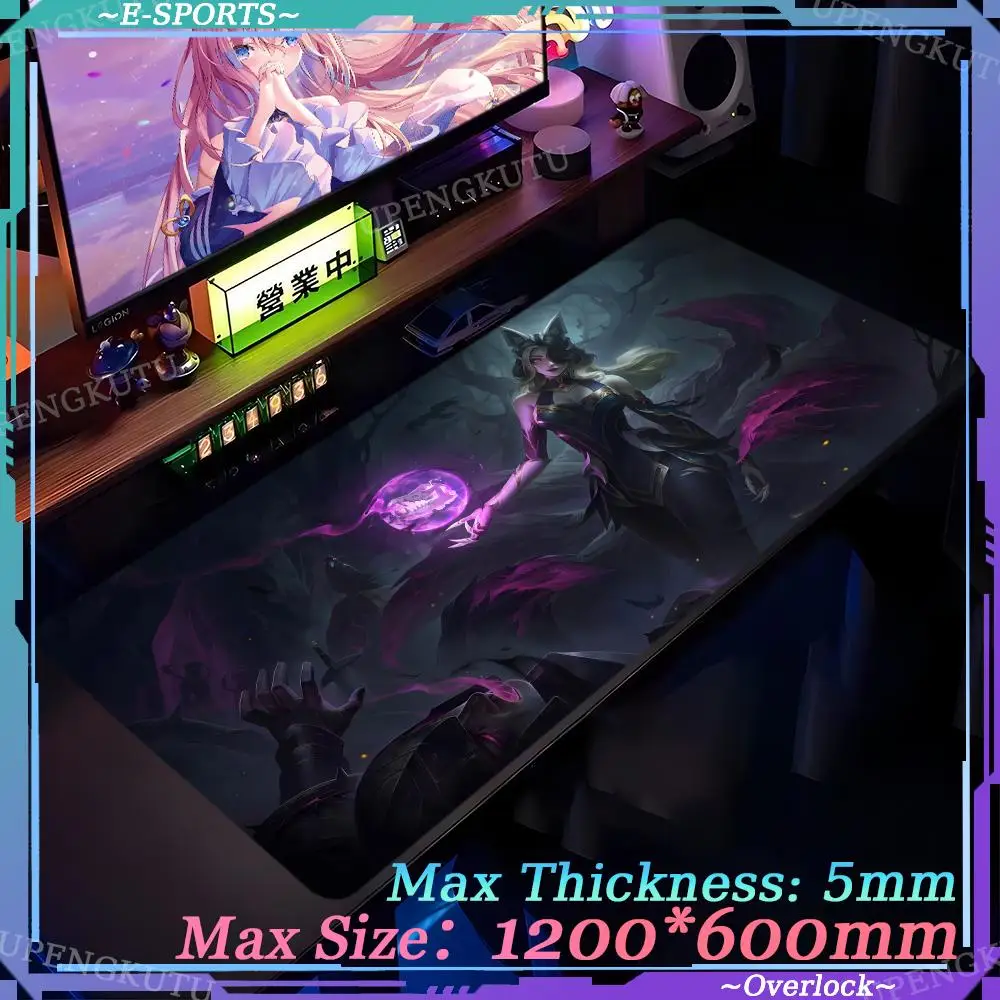 

Locked edge pads Mouse A_ahri_LOL Pad Oversized Gaming Game accessories Mouse Game mouse pads Ergonomic mouse pad Desk mats