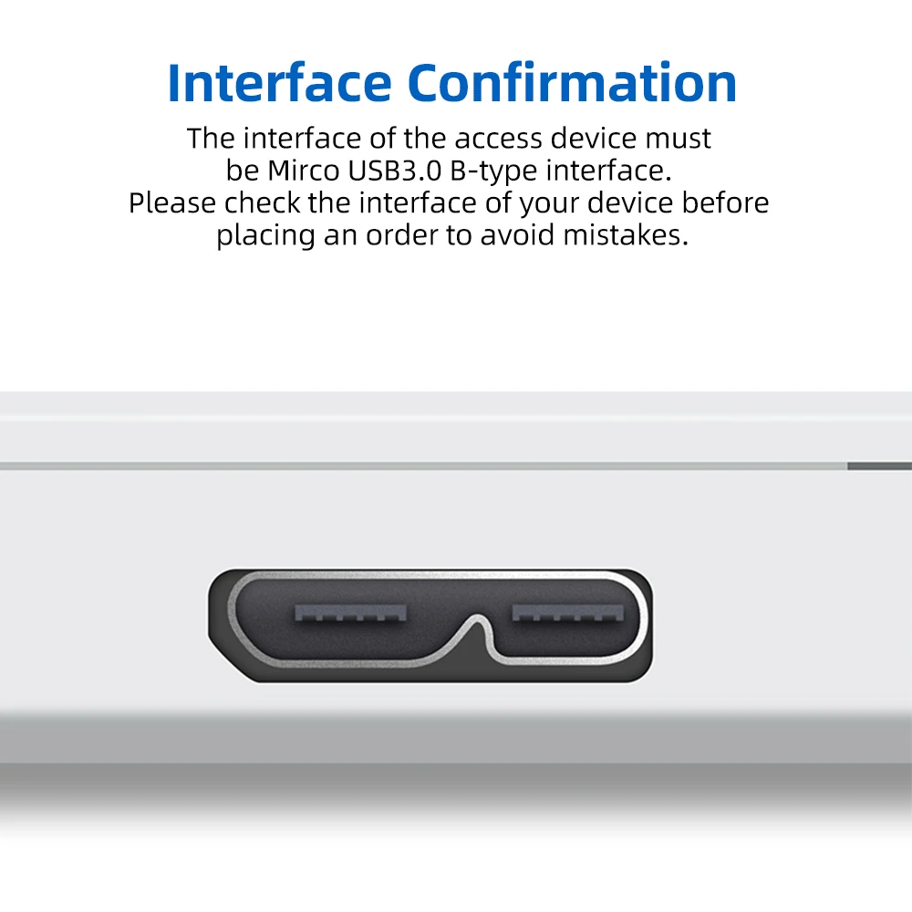 Micro USB 3.0 Kabel Externe Festplatte Festplatte USB3.0 Typ A auf Micro B für Samsung S5 Note3 Canon Kamera Toshiba HDD Datenkabel – Detail 4