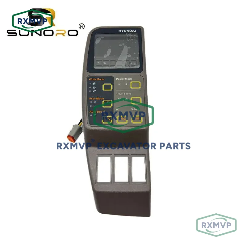 For Hyu-ndai R Excavator part R225-7 R210-7 R140-7 R160-7 Excavator Monitor 21N8-30013 21N8-30015 21N8-30012 display