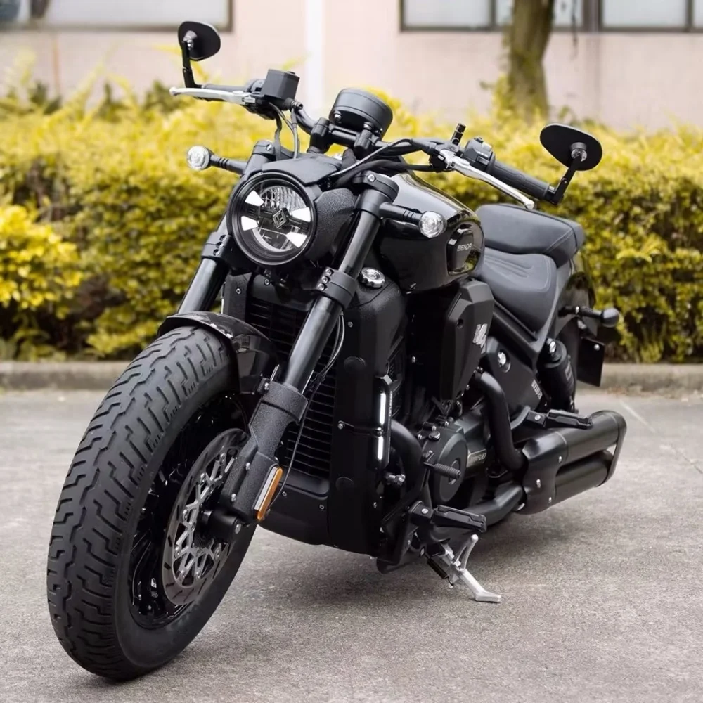 【Perfect fit】FOR BENDA Dark Flag 500 Motorcycle Modified Handlebar - Lightweight and High-Strength Alloy Handlebar