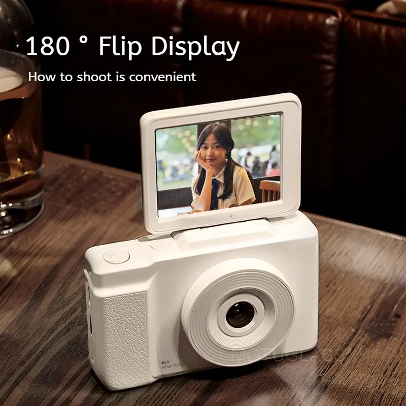 Compact Flip Screen Camera for Students and Beginners Photography