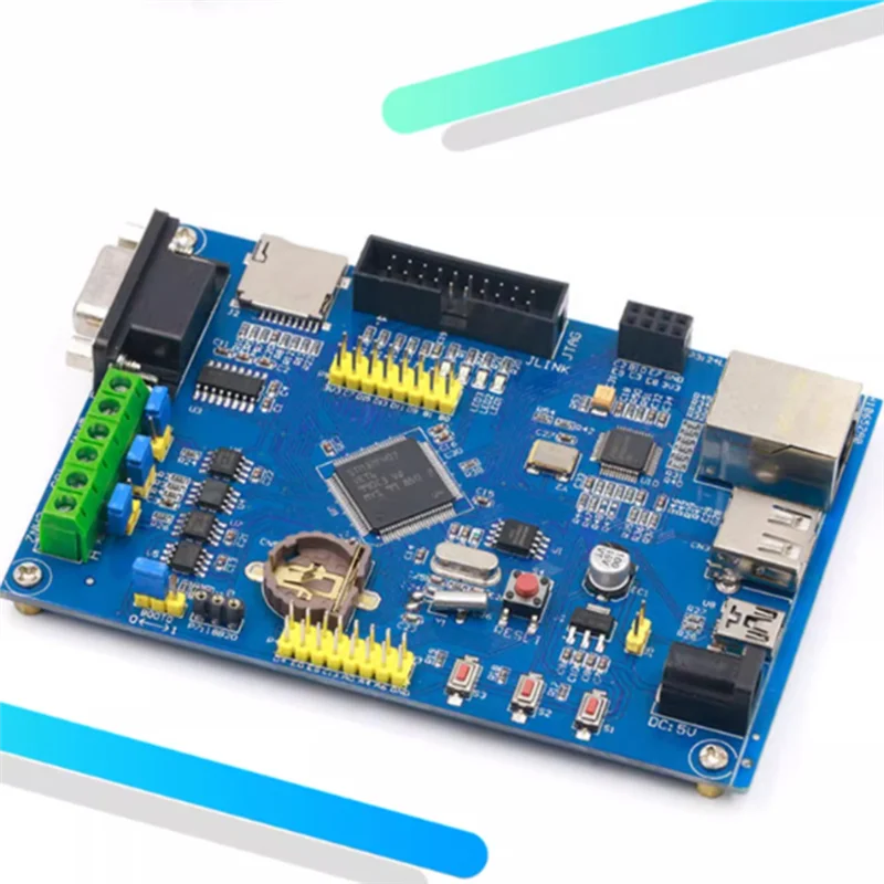 -A12R 産業用制御 STM32F407VET6 開発ボード RS485 デュアル CAN イーサネット ネットワーキング STM32 PC + メタル