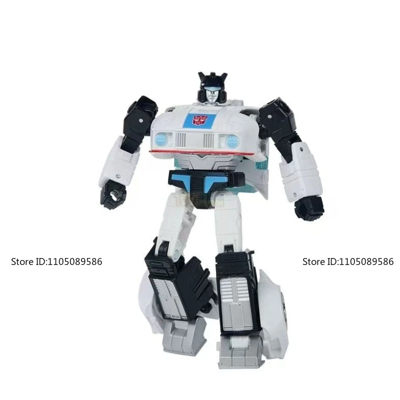 Brandneue Originalverpackung Transformer Strengthening G1725 Jazz Eine bewegliche Puppe Studio Dekorationen Figur Roboter Spielzeug Weihnachtsgeschenke