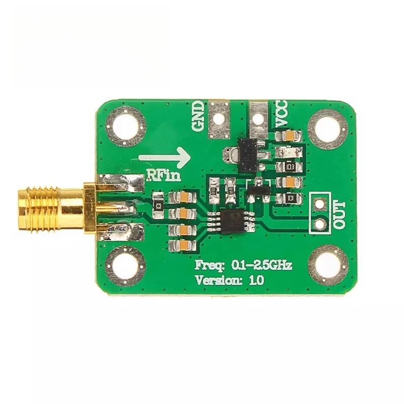 FOR AD8313 RF power meter logarithmic detector power detection (0.1--2.5GHz)