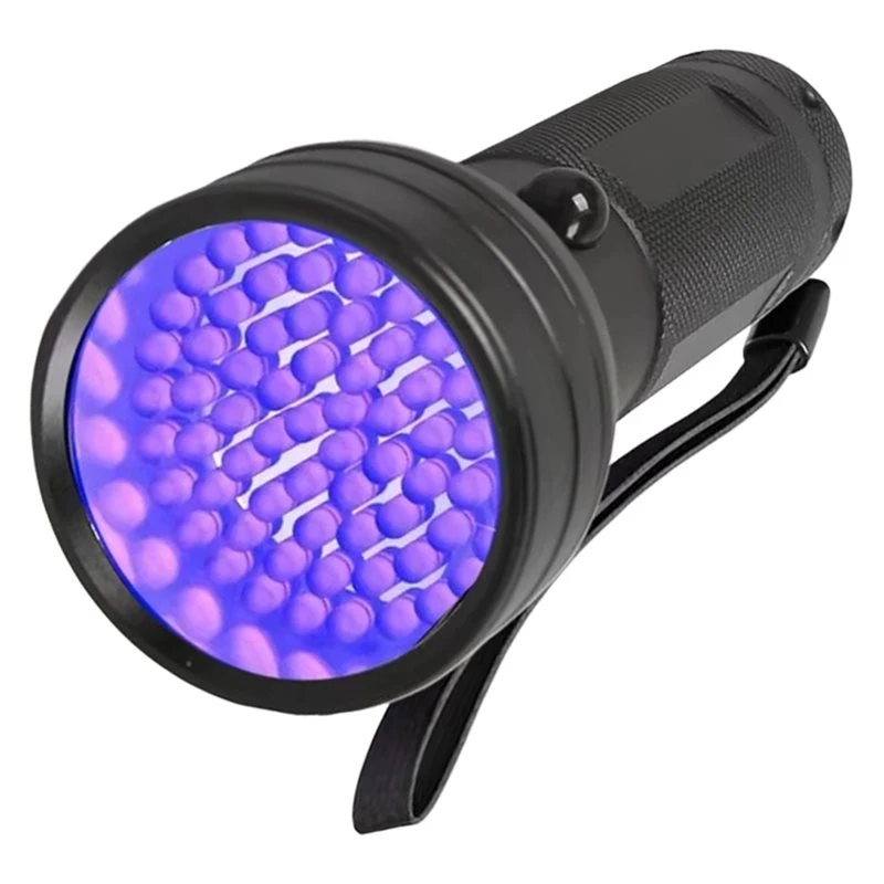 Portable UV Light 395NM LED UV Torch Super Strong Ultra Violet Detection Function-AT36