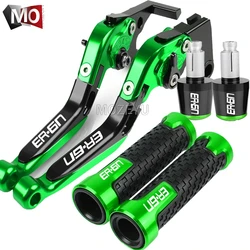 Motorcycle Accessories For KAWASAKI ER6N ER-6N ER 6N 2004 2006 2007 2008 Brake Clutch Levers knobs Handlebar Hand Grips ends