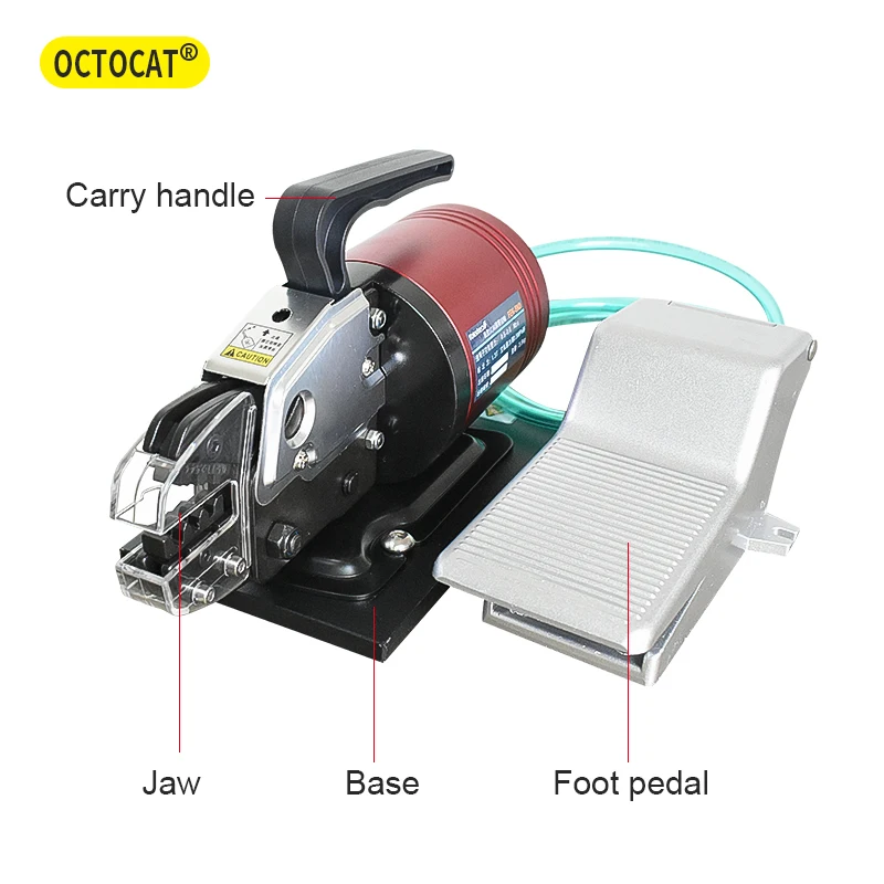 Pneumatic Cable Terminal Crimping Machine Pliers Wire Crimping Tool Electrical Splice Crimp Connector Equipment Auto Wiring