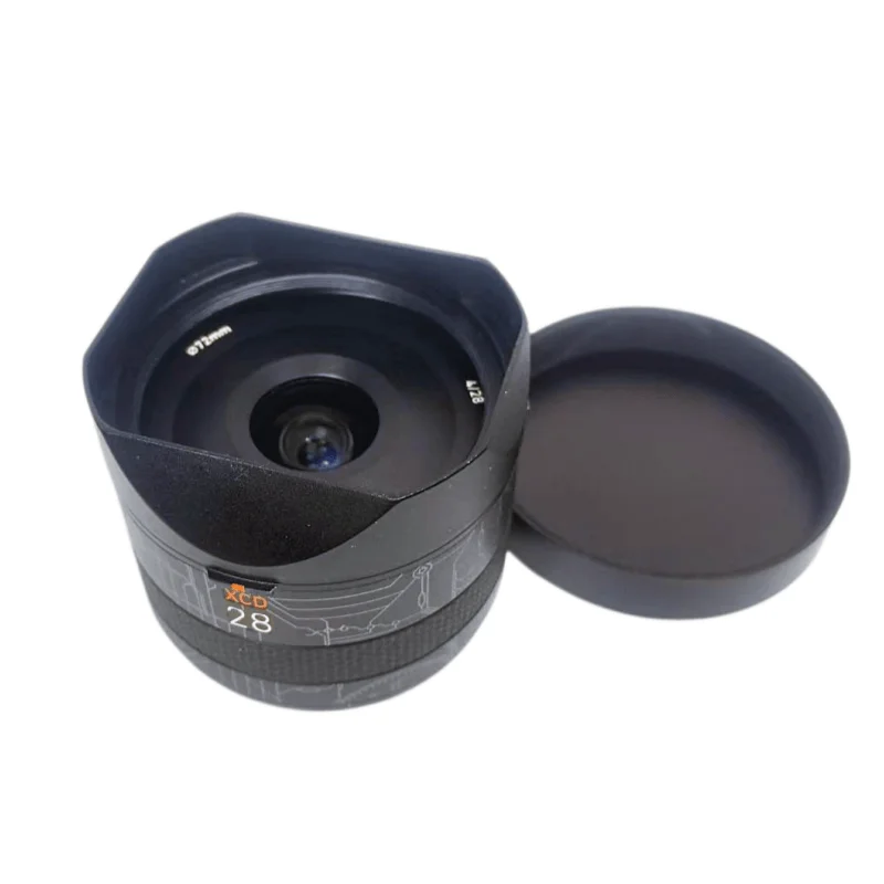 Metal Side-Screw Lens Hood for Hasselblad XCD 28/38/55/75/90mm  4/28P, 2.5/55V, 2.5/38V, 3.4/75P, 2.5/90V