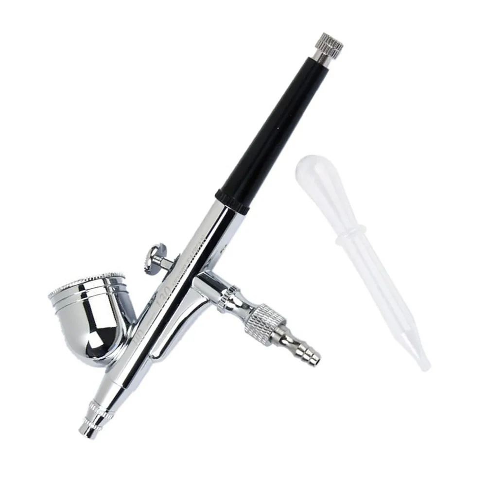 

0.2mm Nozzle Airbrush Gun for Nail Oxygen Spray Paint Electric Pen Fine Pigmented Colors Emulsion Solvent